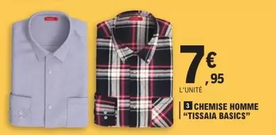 Chemise Homme "tissaia Basics"