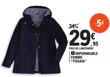 Impermeable Femme "tissaia"