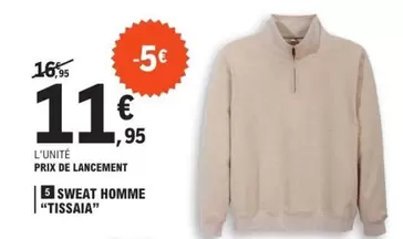 Sweat Homme "tissaia"