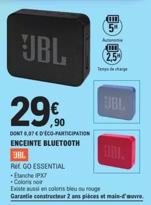 JBL - Enceinte Bluetooth