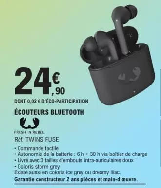 Écouteurs Bluetooth