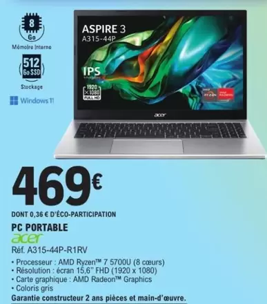 Acer - Pc Portable