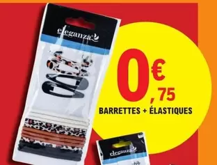 Barrettes + Élastiques