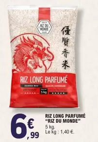 Riz Du Monde - Riz Long Parfumé "riz Du Monde"