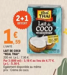 Real Thai - Lait De Coco