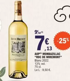 Roc De Miremont - Aop Monbazillac