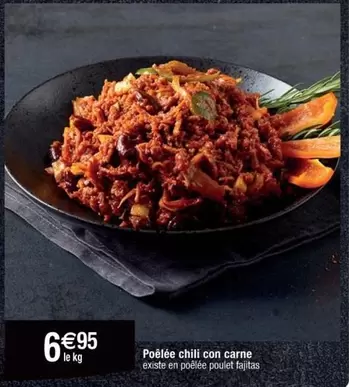 Poêlée Chili Con Carne