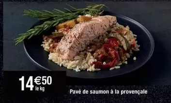 Pavé De Saumon À La Provençale