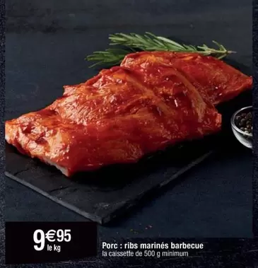 Porc: Ribs Marinés Barbecue