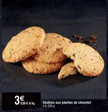 Cookies Aux Pépites De Chocolat