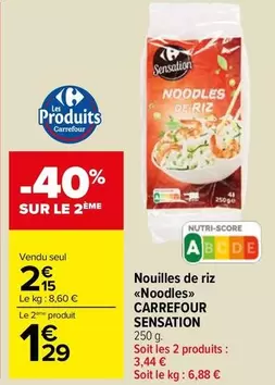 Carrefour - Nouilles De Riz