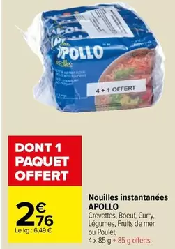 apollo - nouilles instantanées