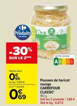 Carrefour - Pousses De Haricot Mungo Classic