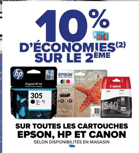 HP - Sur Toutes Les Cartouches