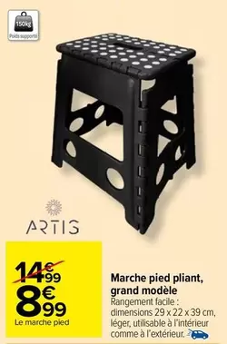 Marche Pied Pliant, Grand Modèle offre à 8,99€ sur Carrefour Market