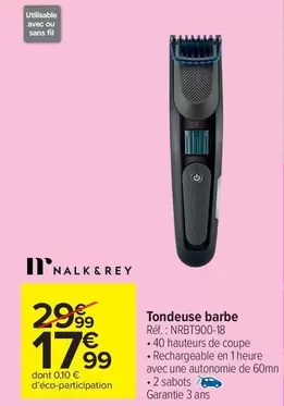 Tondeuse Barbe