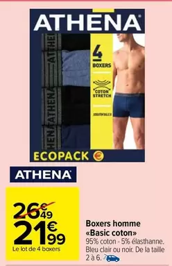 Athena - Boxers Homme