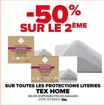 Tex -  Home - Sur Toutes Les Protections Literies