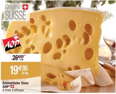 Emmentaler Doux AOP