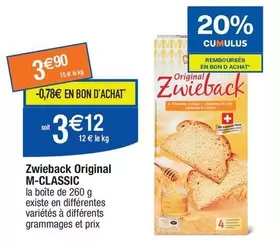 M-Classic - Zwieback Original