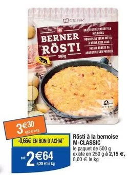 M-classic - Rösti À La Bernoise