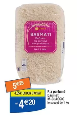 Migros - Riz Parfumé Basmati M-Classic