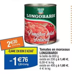 Longobardi - Tomates En Morceaux