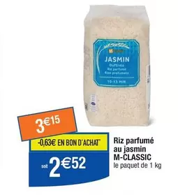 Migros - Riz Parfumé Au Jasmin M-Classic