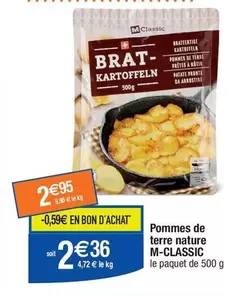 Migros - Pommes De Terre Nature M-Classic