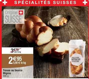 Migros - Tresse Au Beurre