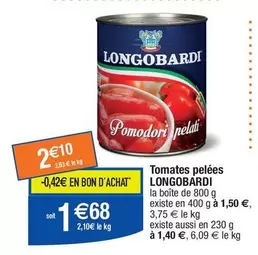 Longobardi - Tomates Pelées