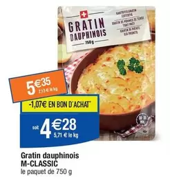 Migros - Gratin Dauphinois M-Classic