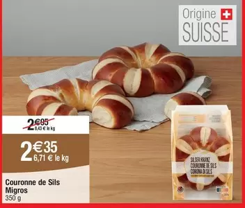 Migros - Couronne De Sils