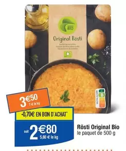 Rösti Original Bio