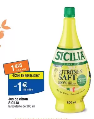 Sicilia - Jus De Citron