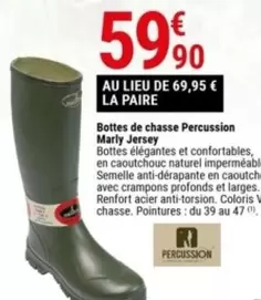 Bottes De Chasse Percussion