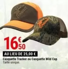 Cap - Casquette Tracker Ou Casquette Wild