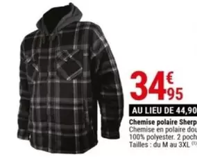 Chemise Polaire Sherp