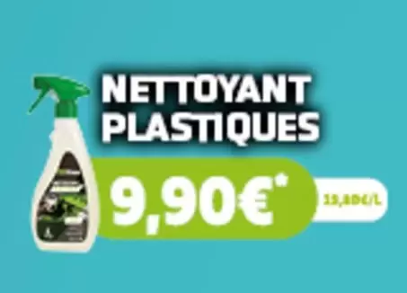 Nettoyant Platstiques offre à 9,9€ sur SiliGom