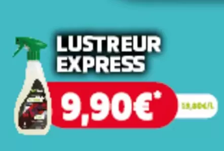 Lustreur Express offre à 9,9€ sur SiliGom