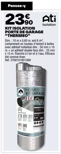 Dim - TherRue - Kit Isolation Porte De Garage