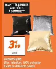 Dim - Coussin Sequins