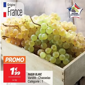 Promo - Raisin Blanc