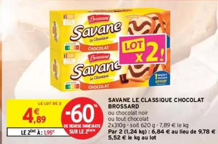 Brossard - Savane Le Classique Chocolat