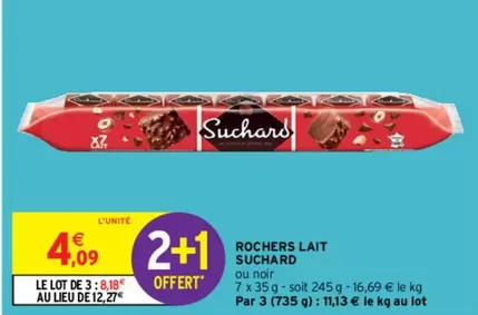 Suchard - Rochers Lait