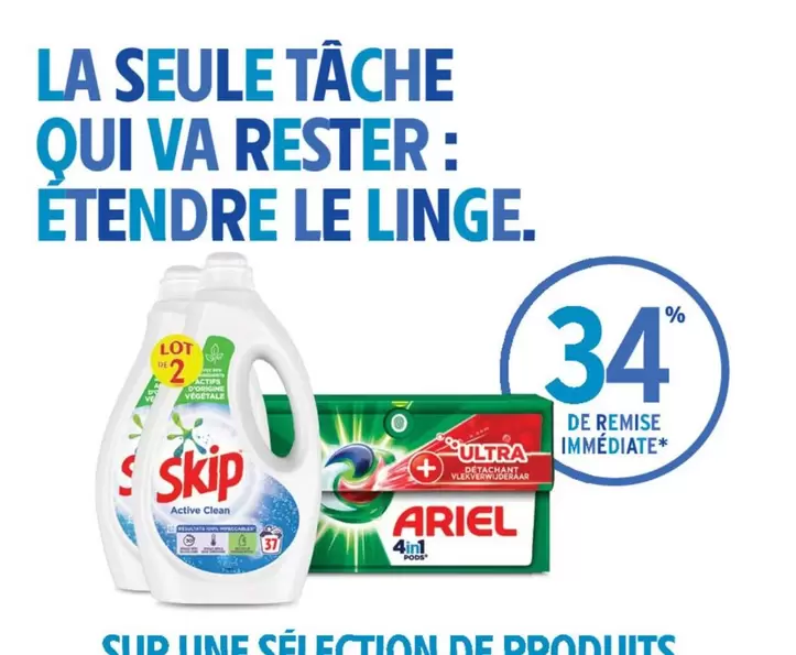 Skip - Étendre Le Linge: La Tâche Incontournable pour un Linge Parfait