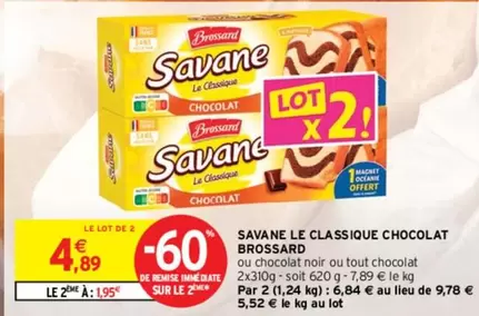 Brossard - Savane Le Classique Chocolat