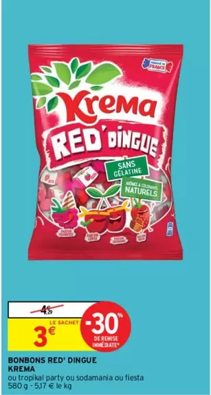 Krema - Bonbons Red' Dingue