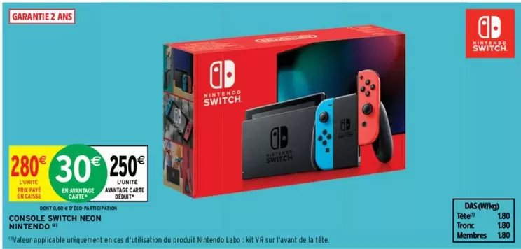 Nintendo - Console Switch Neon