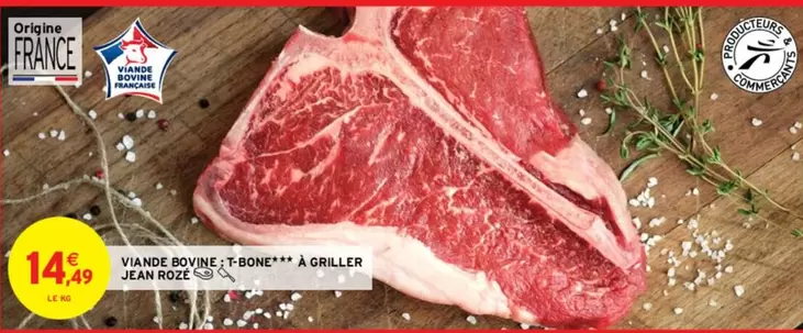 Jean Rozé - Viande Bovine: T-Bonne À Griller